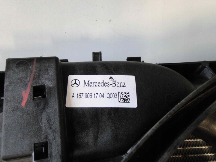 фото №8, Mercedes gls x167 167 комплект радиатор вентилятор