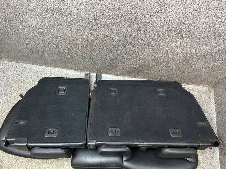 фото №6, Диван подлокотник зад кожа чёрная isofix подстаканник mercedes ml w164