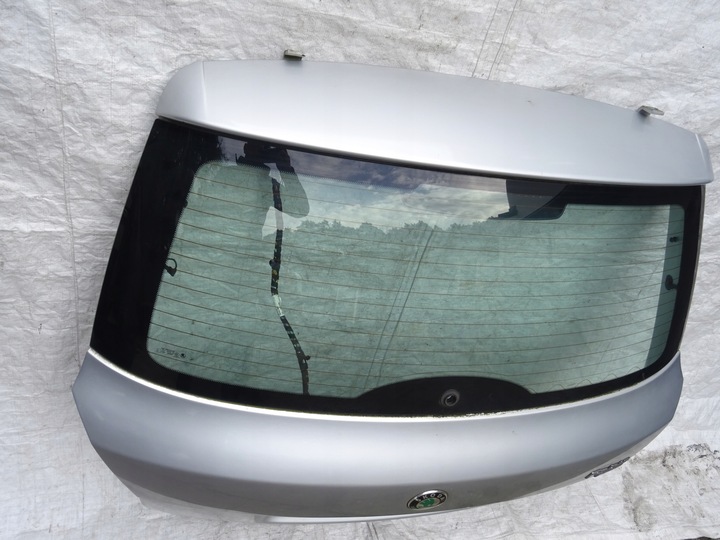 фото №5, Крышка стекло зад задняя заднее skoda fabia ii 2 5j0 хэтчбек htb hb 9156