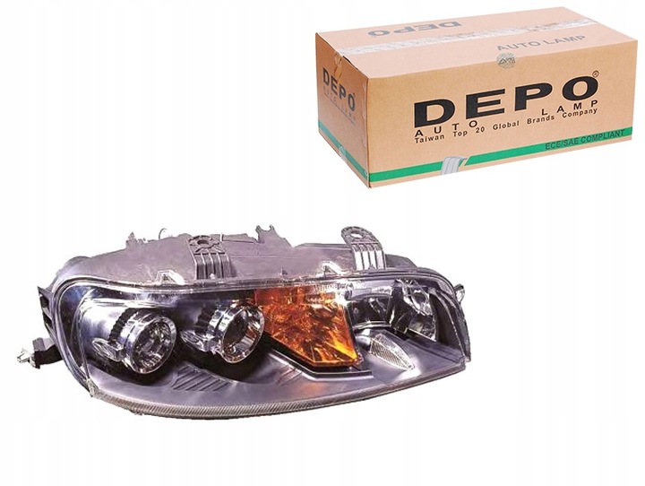 фото №1, Фара h1 fiat punto ii 09.99-09.03 depo