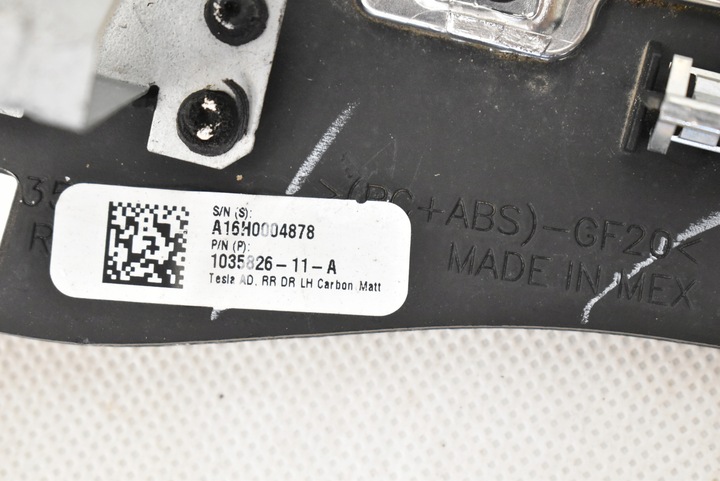 фото №3, Tesla x планка дверь tl декор карбон 1035826-11-a