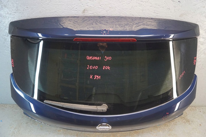 фото №15, Nissan qashqai j10 кришка багажника зад k891