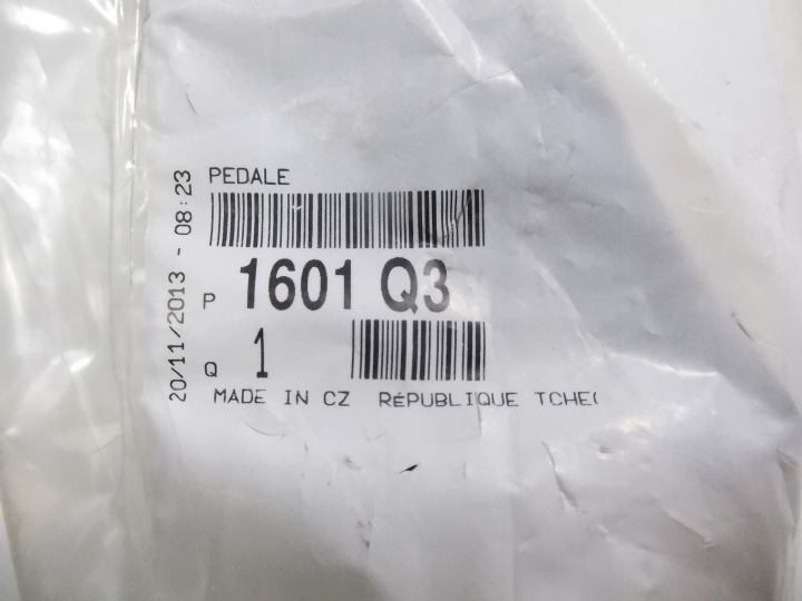 фото №7, Педаль газа peugeot 206 98-12 oem номер 1601 q3