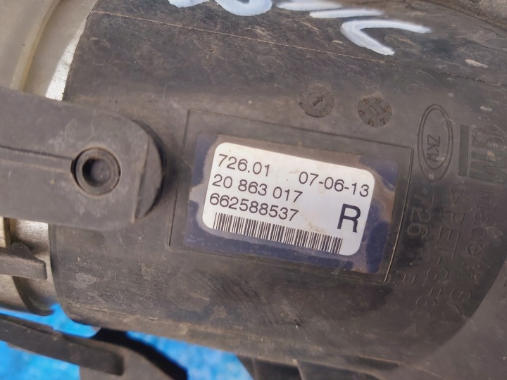 фото №8, Запчасти | zafira c галоген правые бампера перед 20863017