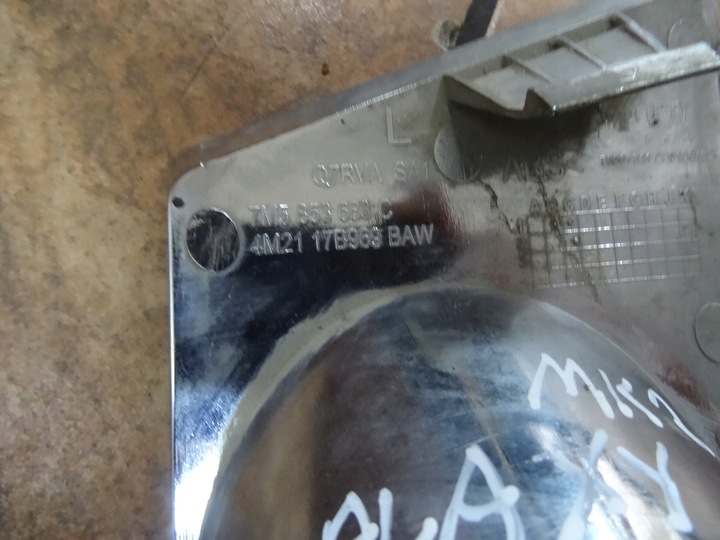 фото №4, Galaxy mk2 рамка корпус галоген левый перед 7m5853683c