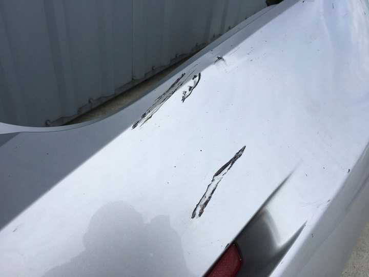фото №7, Toyota venza 09-16 бампер зад задняя usa