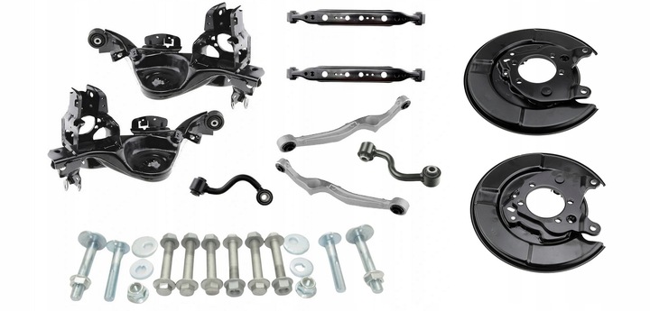 фото №1, Рычаги зад соединители болты защитные накладки qashqai 07-