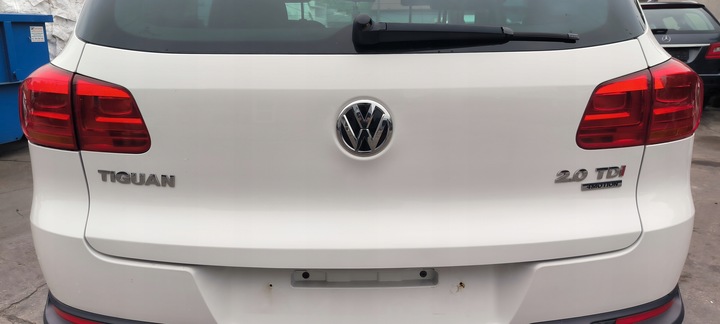 фото №2, Крышка багажника зад задняя vw tiguan i рестайлинг lb9a