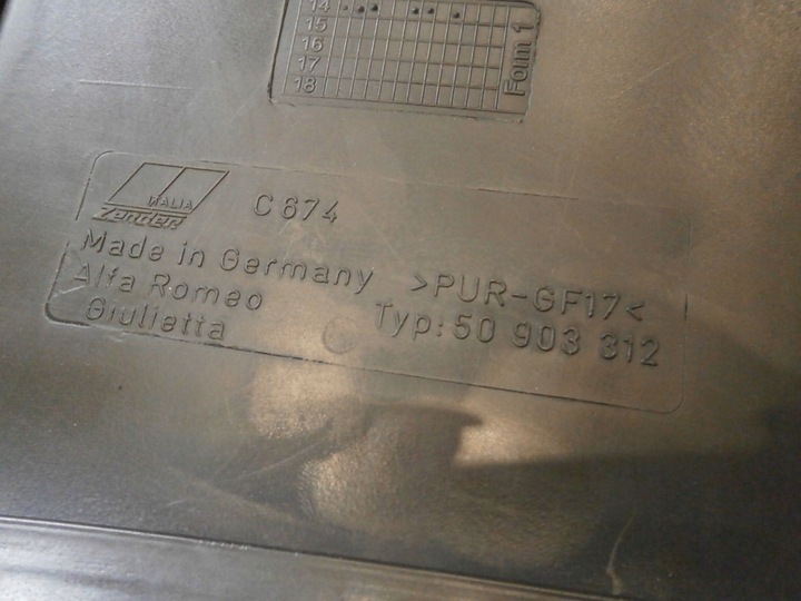 фото №14, Диффузор заднего бампера zender alfa giulietta