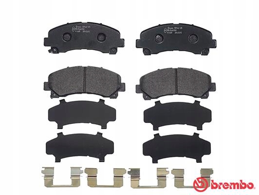 фото №15, Тормозные колодки ham. isuzu d-max 08- brembo p 34 007 комплект тормозные колодки тормозных,