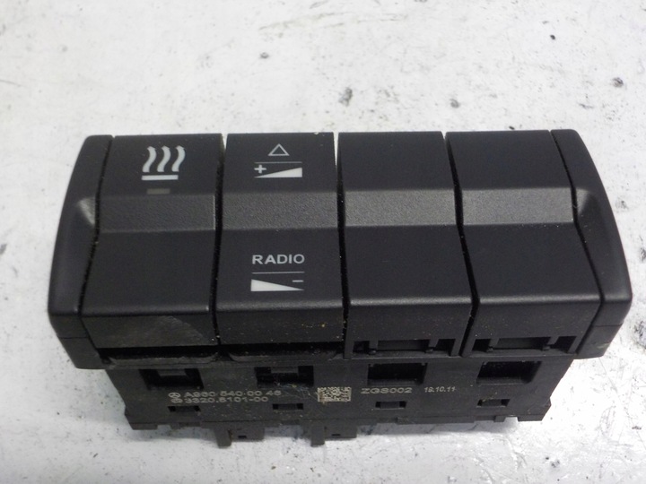 фото №1, Actros mp4 панель перемикачів