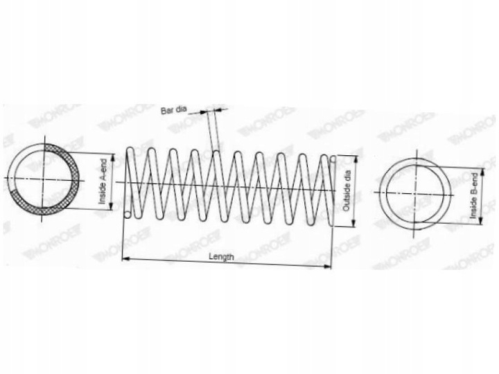 фото №2, Пружини зад monroe sp0443