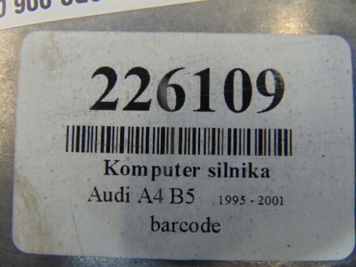фото №7, Audi a4 b5 sedan 1.6 8v компьютер двигателя 3b0906018g
