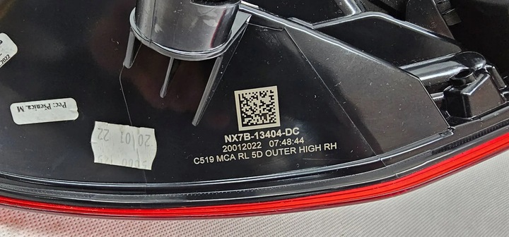 фото №12, Ford focus mk 4 iv рестайлинг st универсал лампа зад задняя правая nx7b-13404-dc