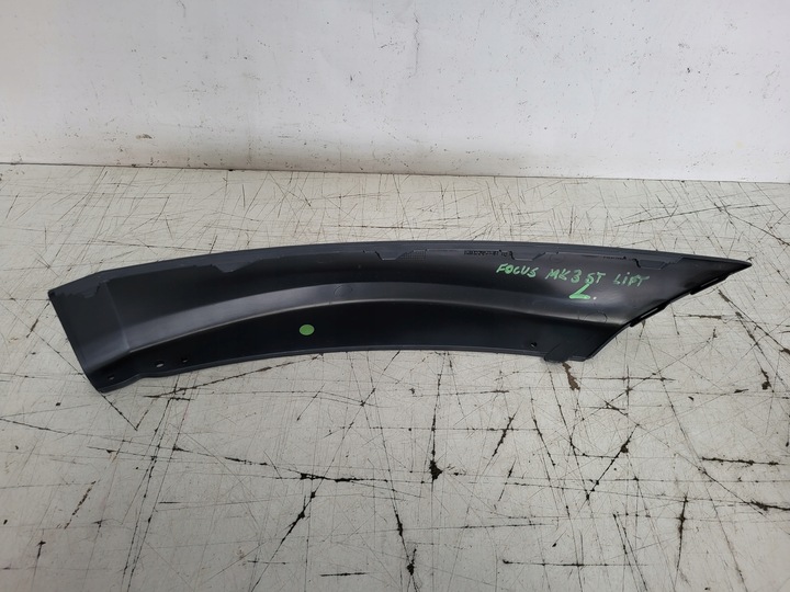 фото №8, Ford focus mk3 st рестайлинг 14- спойлер бампера перед планка накладка
