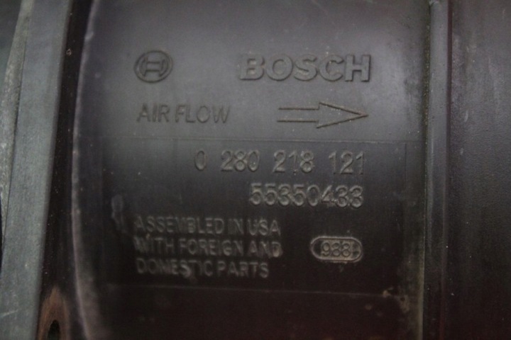 фото №7, Расходомер 55350433 cadillac cts 1 i 3.2 v6 223 km 02-07