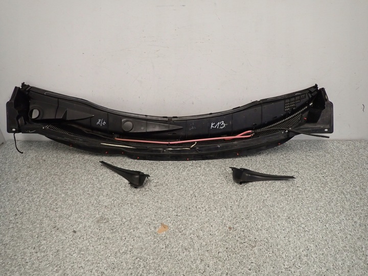 фото №6, Nissan micra k13 10- панель під лобовим склом пластиковий комплект