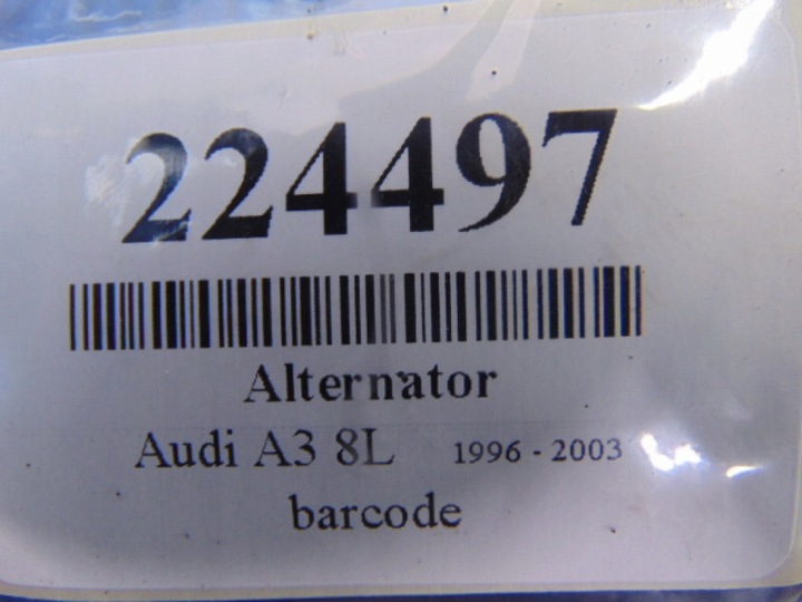 фото №7, Audi a3 8l 1.8 генератор 028903028d