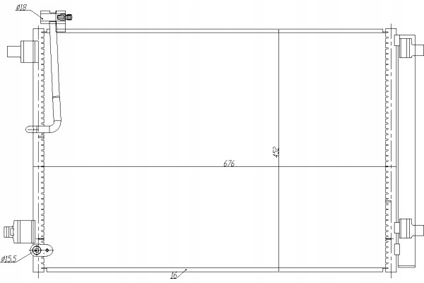 фото №2, Конденсатор конденсатор кондиционера audi a8 10- hart