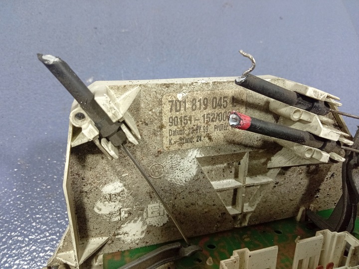 фото №10, Volkswagen t4 переключатель воздуховод 7d1819075h