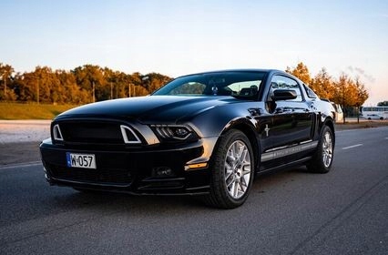 фото №6, Решётка радиатора верхний решётка rtr led mustang 2013-2014 gt, v6 чёрная корпус led