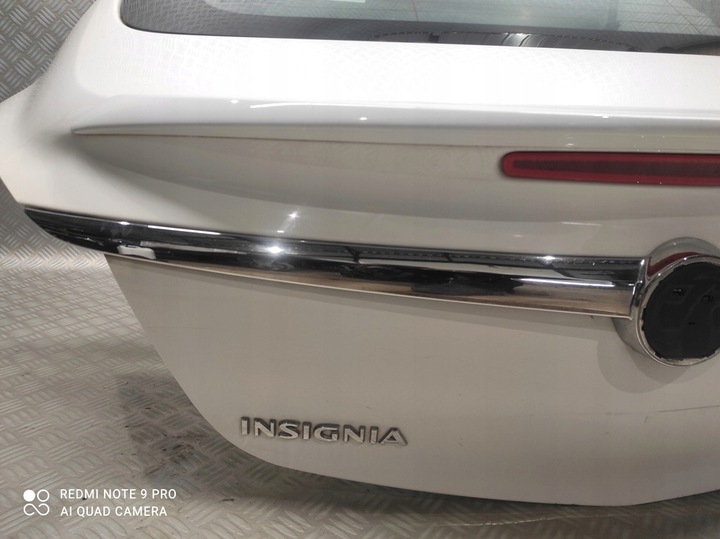 фото №4, Крышка задняя крышка багажника opel insignia hb z40