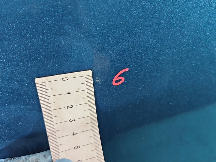 фото №8, Дверь зад левая toyota yaris iii hb 5d turkusowy 788