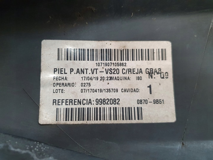 фото №13, Бампер mercedes v-klasa vito w447 перед переднє