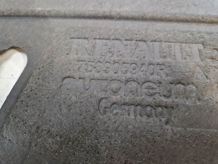 фото №5, Renault captur ii 2 защита pod двигатель 19-24 758905940r 758904300r