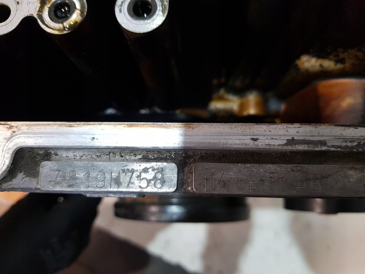 фото №13, Низ двигуна bmw e87 e90 e91 1.6i 16v n45b16ab