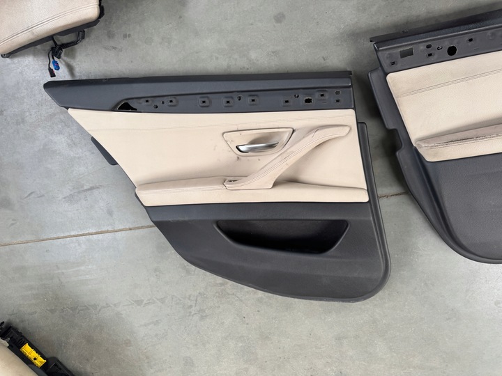 фото №12, Bmw 5 f10 сиденья диван обшивки комплект кожа