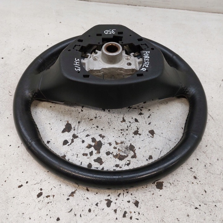 фото №13, Subaru forester sh 3 кермо шкіряний багатофункціональна