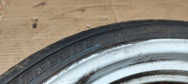 фото №15, Suzuki gs 500 переднє колесо, диск передня шина шини диски диски
