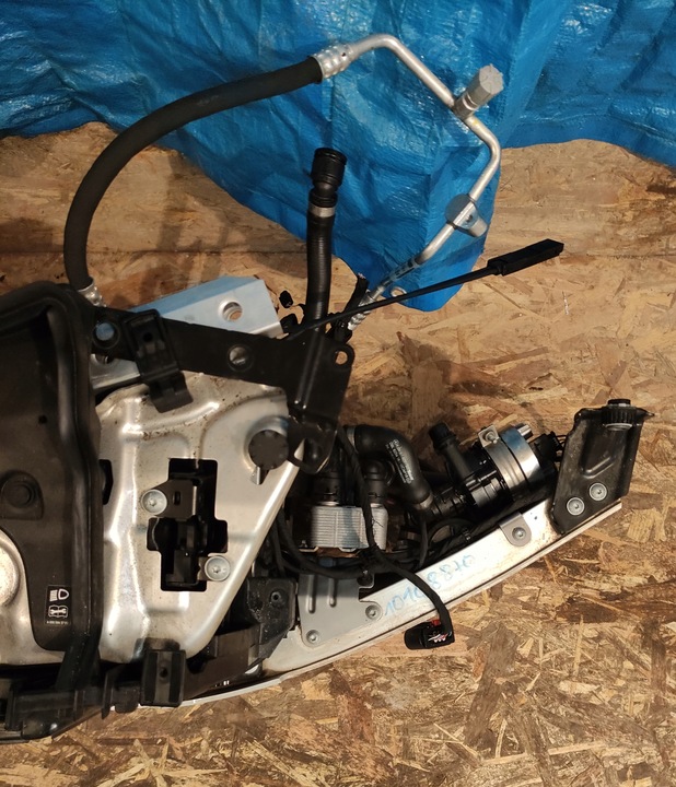 фото №7, Mercedes w214 e класс перед бампер капот amg крылья лампы pas радиатор