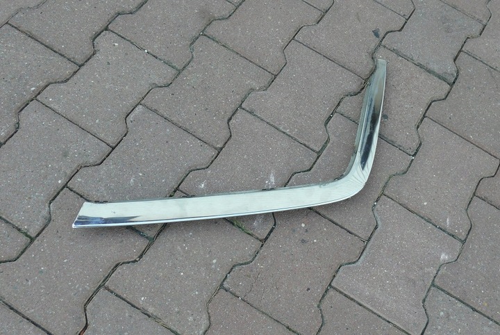 фото №1, Планка бампера хром левый перед mercedes w140 91-94r.