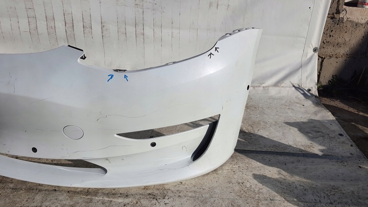 фото №4, Tesla 3 бампер перед переднє