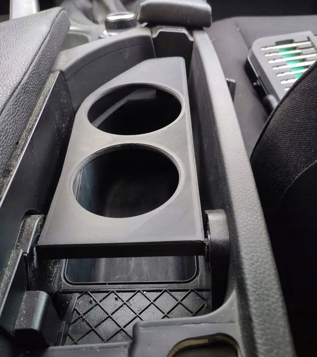 фото №6, Bmw e60 держатель na кружка кружки w подлокотнике подстаканник e61 seria 5 прочный!