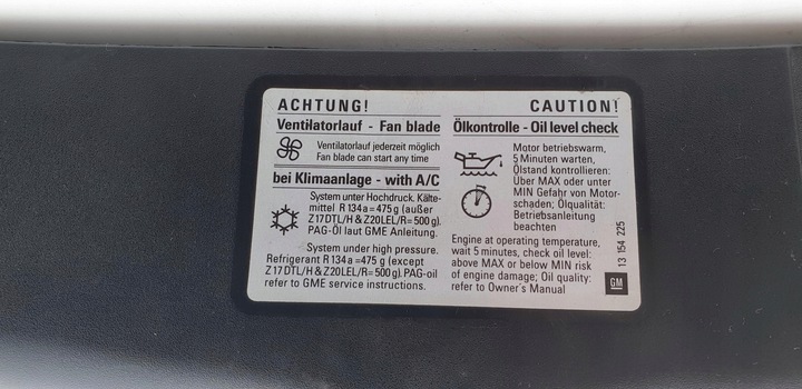 фото №13, Opel zafira b решётка радиатора решётка решётка радиатора передний рестайлинг 2005-08 оригинал gm