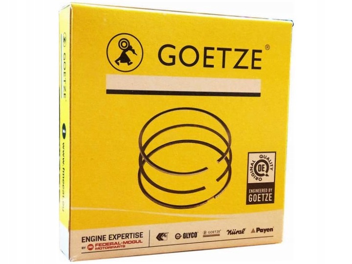 фото №1, Кольца поршневые renault clio ii 1.1 iii 1.1 iv 1.1 kangoo i 1.1