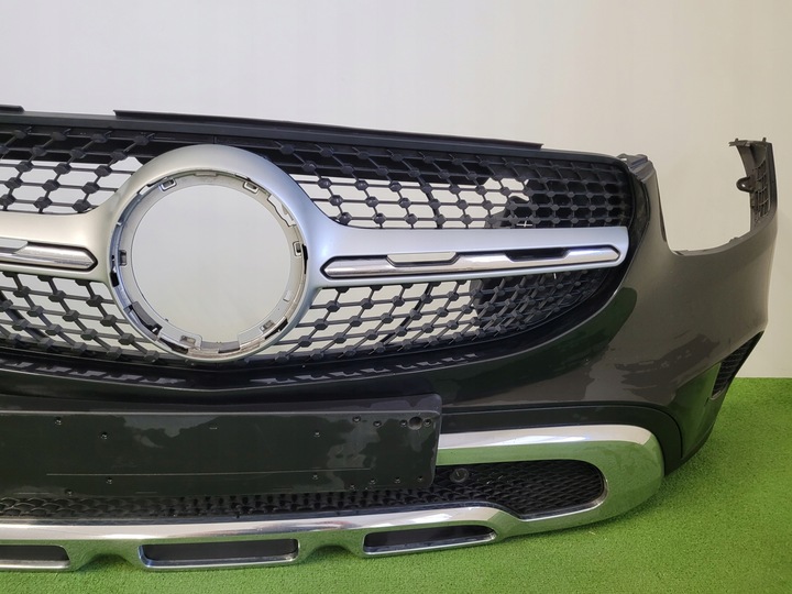 фото №6, Mercedes glc x253 w253 a253 рестайлінг бампер перед переднє решітка радіатора решітка радіатора ковзани оригінальний номер