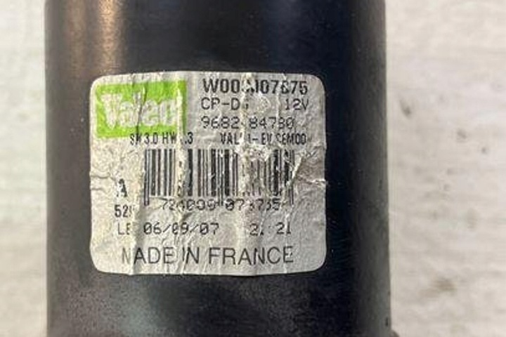 фото №1, Двигунчик механізму двірник citroën c4 picasso ii 9682484780 1.6l