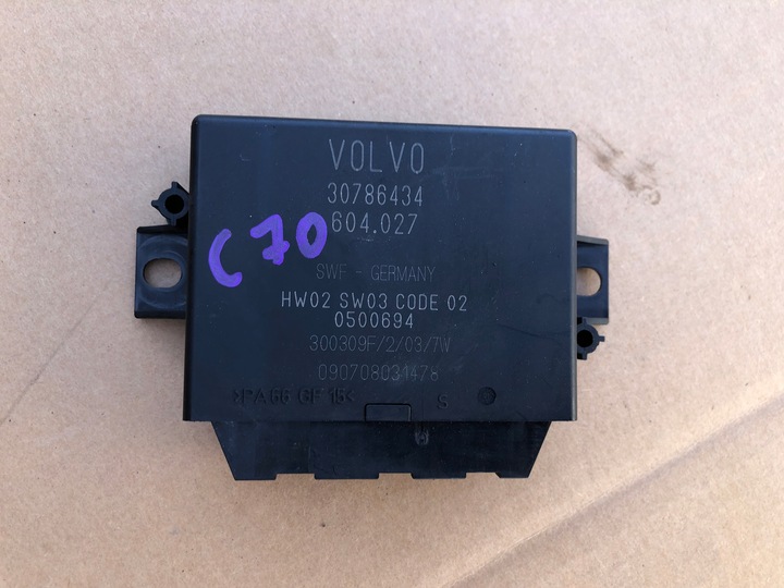 фото №1, Модуль pdc volvo c70 ii 06-09 30786434