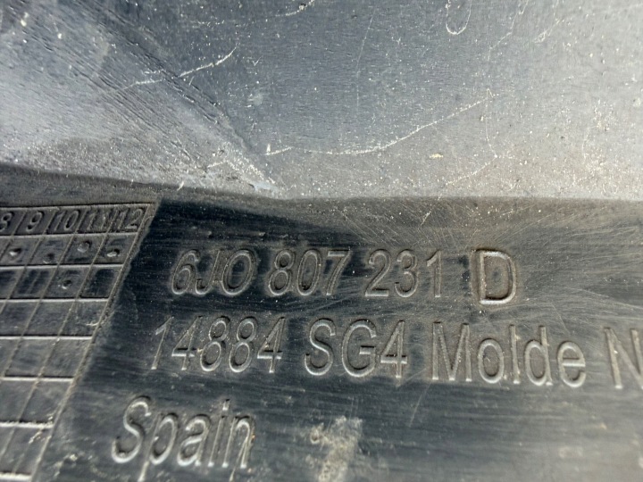 фото №11, Бампер передний перед seat ibiza iv рестайлинг 6j0807231d