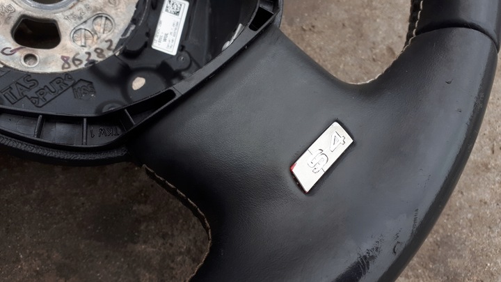 фото №5, S4 b8 a4 руль кожаный кожа 3ram sline