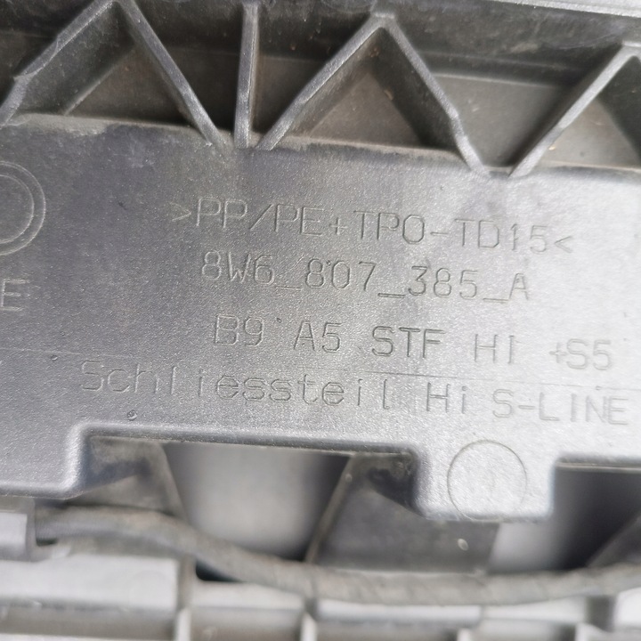 фото №15, Audi s5 a5 3.0 sportback 18- бампер задній usa радари дистронік