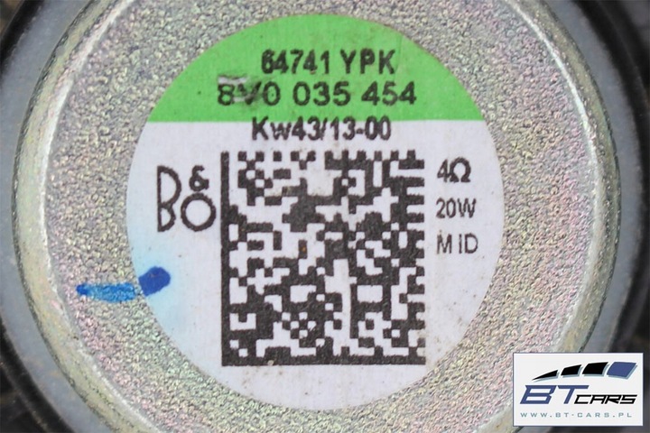 фото №9, Audi a3 sportback динамики усилитель озвучивание bang olufsen 8v0035465