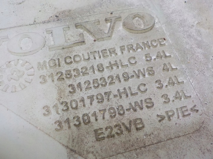 фото №5, S60 ii v60 i 1.6 b 12r бачок омывателя 31253218 31253219 31301797