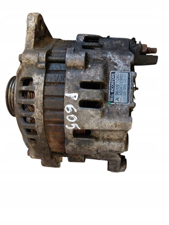 фото №5, Генератор peugeot 605 3.0 v6 оригинальный номер a004t00991d 9610871080