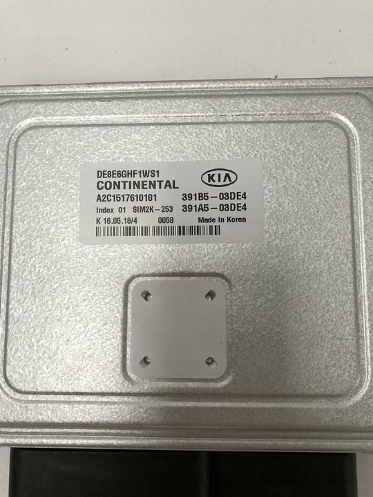 фото №6, Kia niro 1.6 гибрид компьютер двигателя 391b1-03de4
