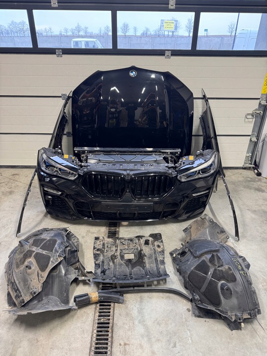фото №6, Bmw x6 g06 pas капот laser крыло бампер перед радиатор комплект 475